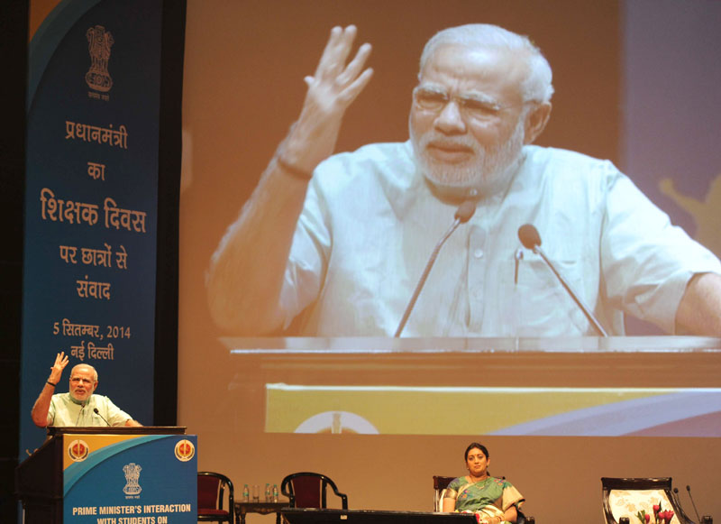 Modi stresses on skill development in his Teachers' Day address
